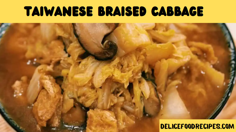 Taiwanese Braised Cabbage