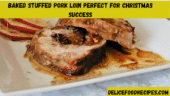 Baked stuffed pork loin perfect for Christmas success